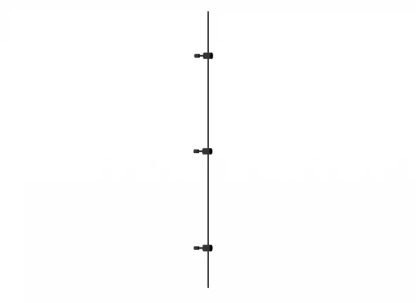 Основание для модульных светодиодных светильников, длина 2м Donolux DL20223L2000 Black