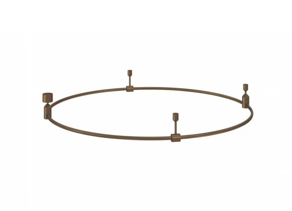 Donolux Magnet Modular System «CODE 1.2», D800хH95 мм, DC24V, круглое основание для модульных светил Donolux DL20225D800A B.Bronze