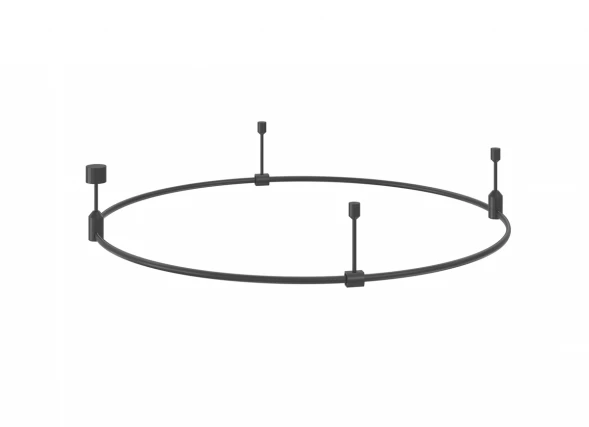 Donolux Magnet Modular System «CODE 1.2», D800хH135 мм, DC24V, круглое основание для модульных свети Donolux DL20225D800B Black