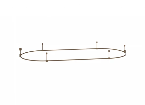 Donolux Magnet Modular System «CODE 1.2», D800xL1800хH135 мм, DC24V, овальное основание для модульны Donolux DL20225OV1800B B.Bronze