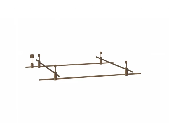 Donolux Magnet Modular System «CODE 1.2», L1000хL1000хH135 мм, DC24V, основание для модульных светил Donolux DL20225L1000x1000A B.Bronze