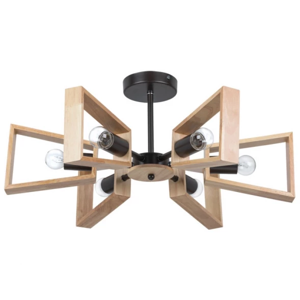 Люстра на штанге A8030PL-6BK ARTE Lamp
