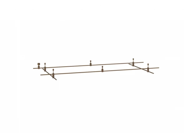 Donolux Magnet Modular System «CODE 1.2», L2000хL1000хH135 мм, DC24V, основание для модульных светил Donolux DL20225L2000x1000A B.Bronze