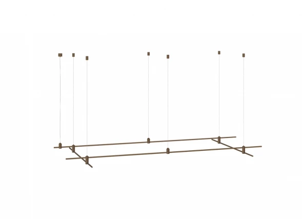 Donolux Magnet Modular System «CODE 1.2», L2000хL1000хH95-3000 мм (высота регулируется), DC24V, подв Donolux DL20225L2000x1000C B.Bronze
