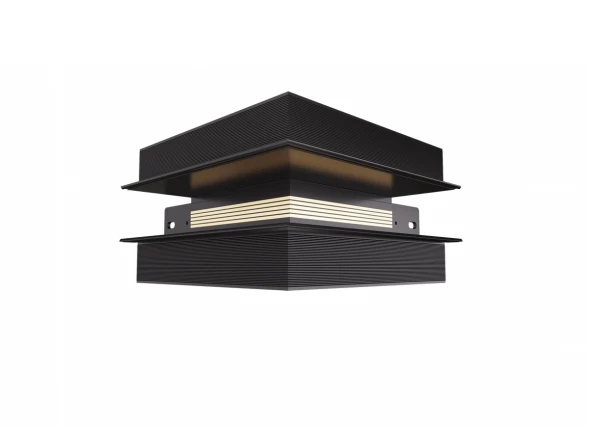 Внешний угол-соединитель для встраиваемого под штукатурку магнитного шинопровода Donolux Outter corner DLM01B Sp