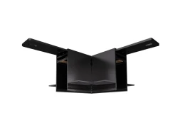 L-образный угол-соединитель для встраиваемого под штукатурку магнитного шинопровода Donolux L corner DLM01B Sp