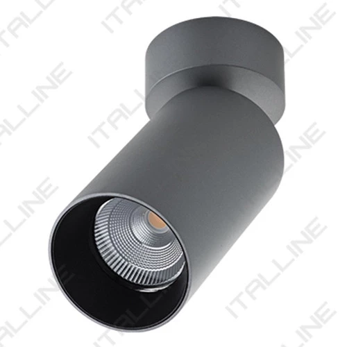 Накладной светильник DANNY mini air grey/black ITALLINE