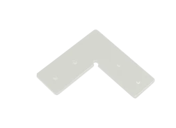 L-образный соединитель для магнитного шинопровода, 98*98*33мм белого цвета Donolux L connector DLMX White