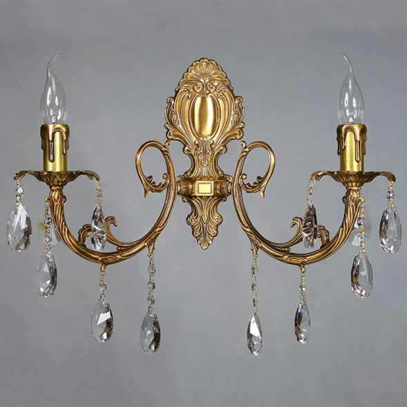 Бра AMBIENTE by BRIZZI 8888/2 AB Tear drop
