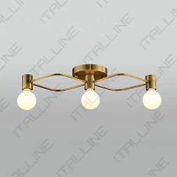Накладная люстра Vega PL 6088/3 bronze ITALLINE