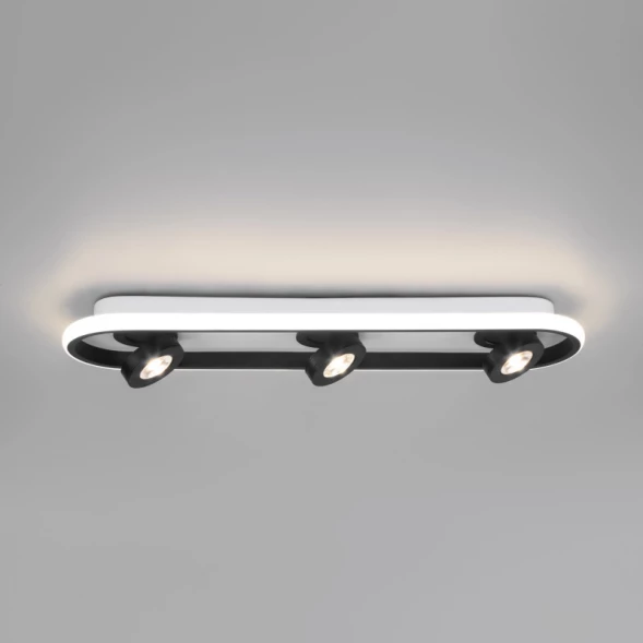 Спот Eurosvet 20123/3 LED белый/черный