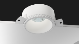 Встраиваемый светодиодный светильник под сменную лампу, матовый белый Donolux DL18892/01R White