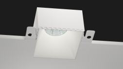Встраиваемый светодиодный светильник под сменную лампу, матовый белый Donolux DL18892/01SQ White