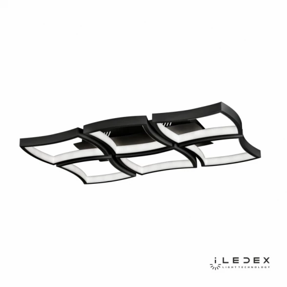 Накладной светильник 8196-6-X-T BK iLedex