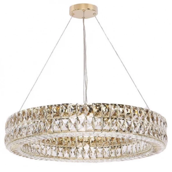 Подвесная люстра 10124+10/S gold Newport