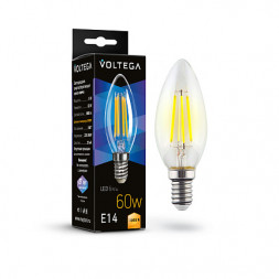 Светодиодная лампа Crystal Candle 6W 3000K E14 7198