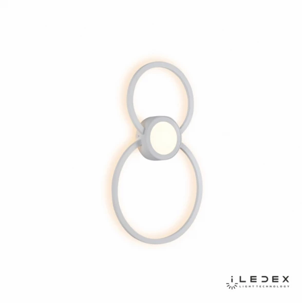 Бра X046124 24W 3000K WH iLedex
