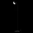 Напольный светильник (торшер) Maytoni MOD126FL-01B