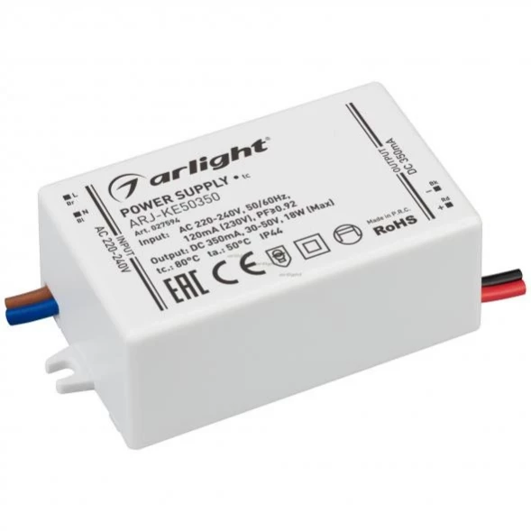 Блок питания для светодиодной ленты 027594 Arlight