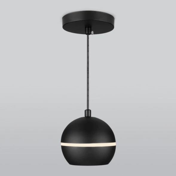 Подвесной светильник DLS023 9W 4200K черный Elektrostandard