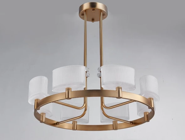 Люстра на штанге 4338/PL gold Newport