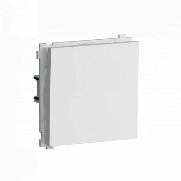 Выключатель 1-клавишый, 10 A 250 В, матовый белый Donel R98
