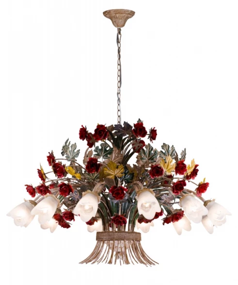 Подвесная люстра FIORI DI ROSE 1760.12 Lucia Tucci