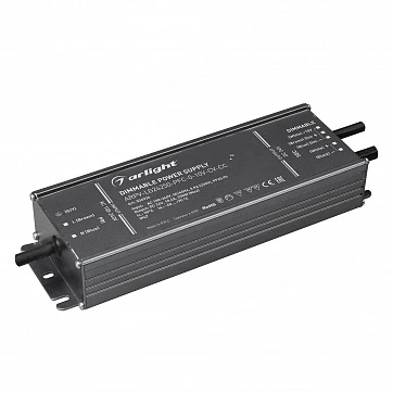 Блок питания ARPV-LG24250-PFC-0-10V-CV-CC (24V, 10.4A, 250W) (Arlight, IP67 Металл, 5 лет) Артикул 036936