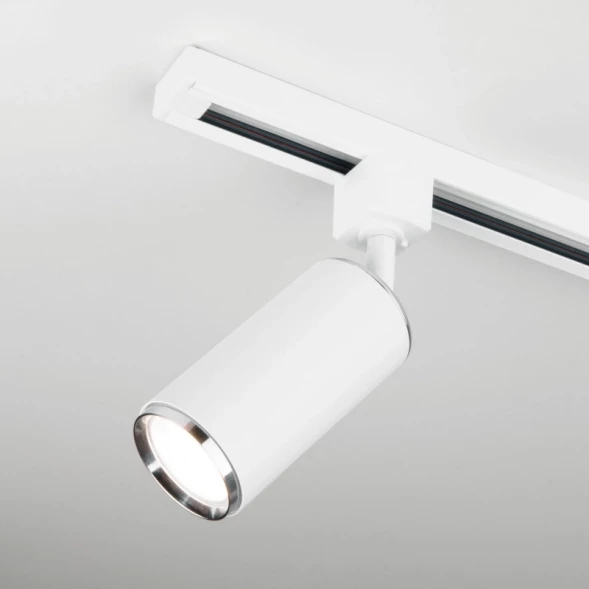 Светильник на шине Svit GU10 Белый/хром (MRL 1013) однофазный Elektrostandard