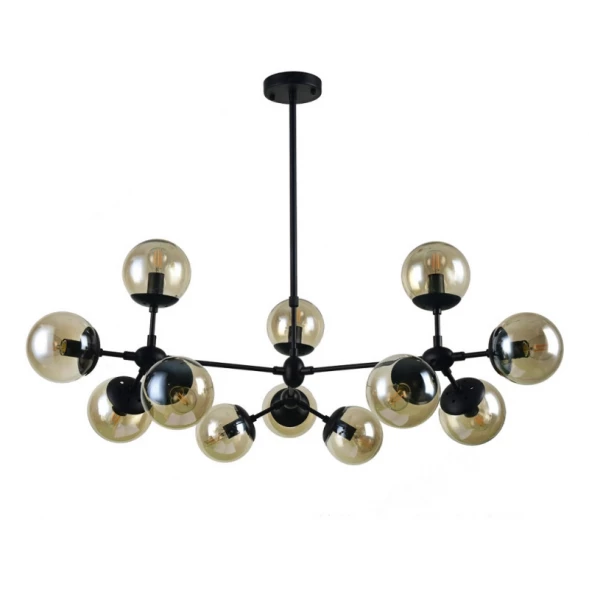 Люстра на штанге A1664SP-12BK ARTE Lamp