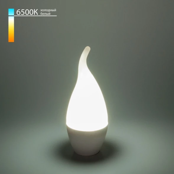 Светодиодная лампа Свеча на ветру СDW LED D 6W 6500K E14 (BLE1420) Elektrostandard