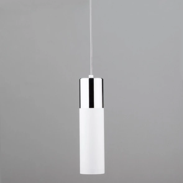 Подвесной светильник Eurosvet 50135/1 LED хром/белый