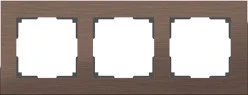 Рамка WL11-Frame-03 (коричневый алюминий) Werkel