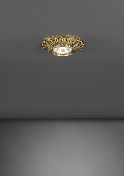 Встраиваемый светильник Reccagni Angelo SPOT 1077 ORO