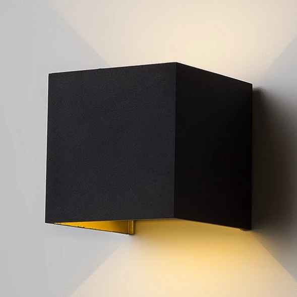 Светильник настенный BCS-WL2027 Black-Gold LeDron