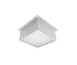 Светодиодный светильник для грильято 15Вт, D102х102хH43,5мм, 1333Лм, 3000К Donolux DL18015SQ15W1A.100M