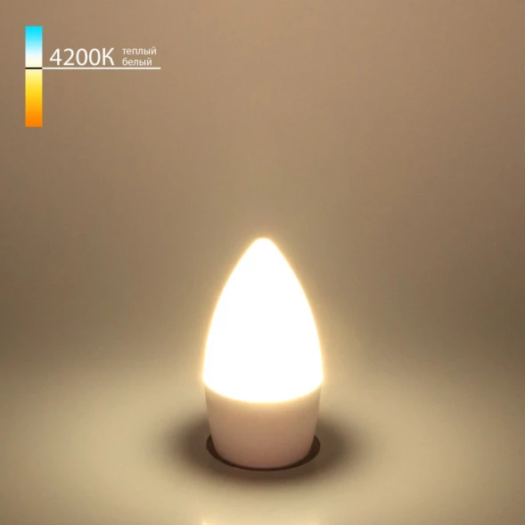 Светодиодная лампа Свеча СD LED 6W 4200K E27 (BLE2737) Elektrostandard