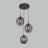 Подвесной светильник 50195/3 черный жемчуг Eurosvet