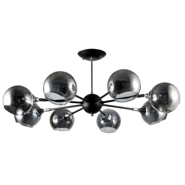 Люстра на штанге A2708PL-8BK ARTE Lamp