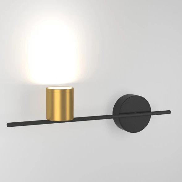 Бра Acru LED черный/золото (MRL LED 1019) Elektrostandard