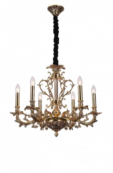Подвесная люстра FIRENZE 1780.6 antique gold Lucia Tucci