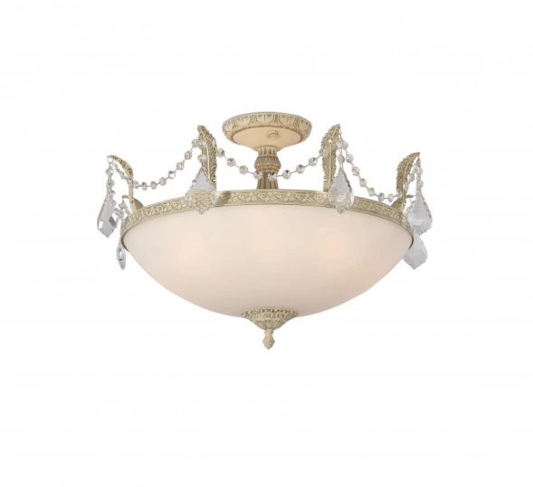 Люстра на штанге BARLETTA 181.8 D620 cream white Lucia Tucci