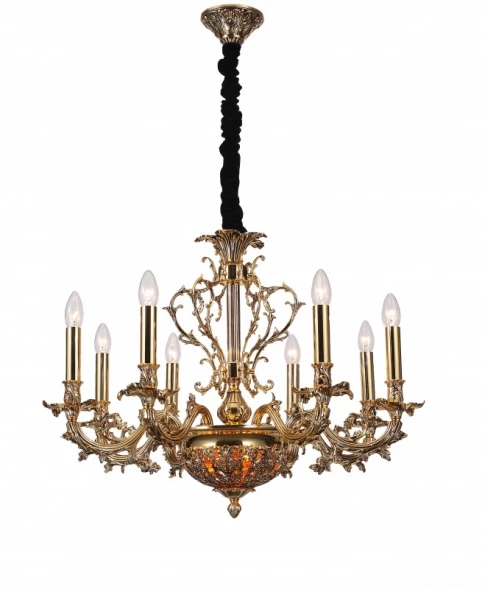 Подвесная люстра FIRENZE 1780.8.2 antique gold Lucia Tucci