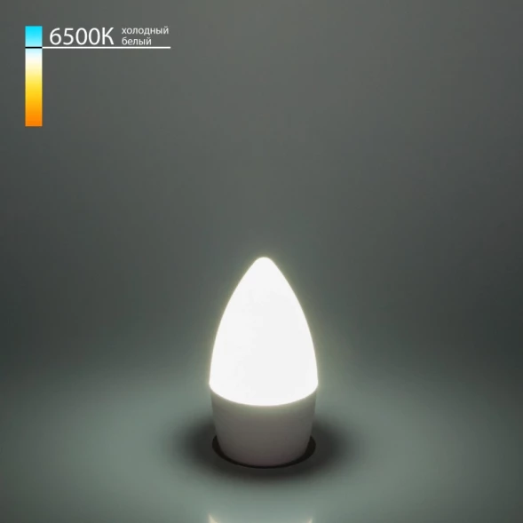 Светодиодная лампа Свеча СD LED 6W 6500K E27 (BLE2738) Elektrostandard