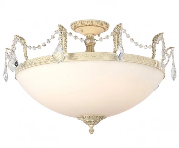 Люстра на штанге BARLETTA 182.10 D720 cream white Lucia Tucci