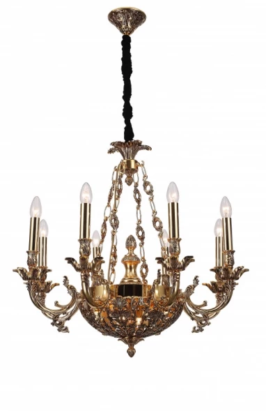 Подвесная люстра FIRENZE 1781.8.2 antique gold Lucia Tucci