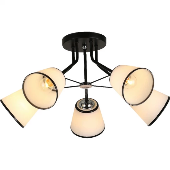 Люстра на штанге TL1256D-05BK TOPLIGHT
