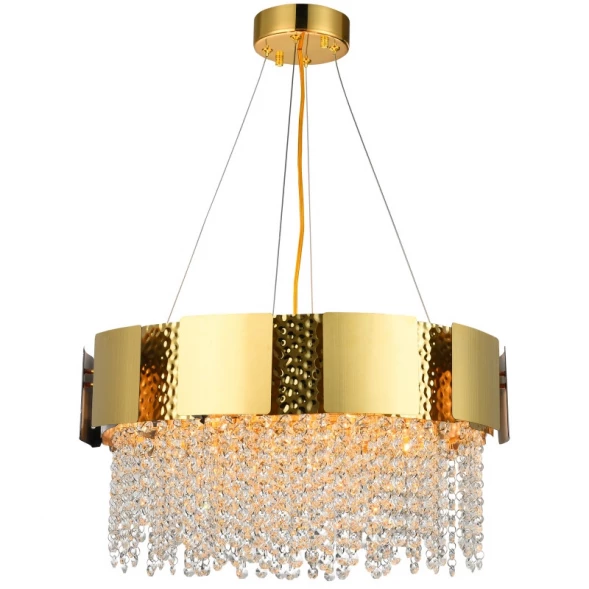 Подвесная люстра EMPIRE 76014/8C GOLD Natali Kovaltseva