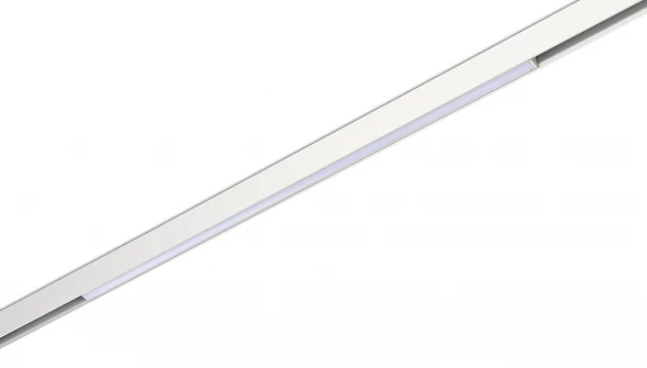 Led светильник Slim Line, Line, DC 48В 16Вт, L577xW11xH33 мм, 1020Лм, 90°, 3000К, недиммируемый, IP20, Ra&amp;gt;90, белый Donolux DL20601WW16W