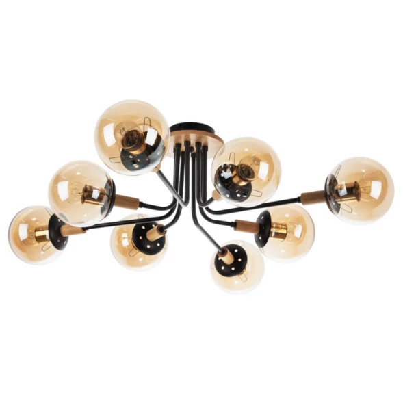 Люстра на штанге A2716PL-8BK ARTE Lamp